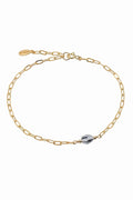 KESHI Paperclip Anklet