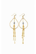 Keshi Waterfall Kites Earrings
