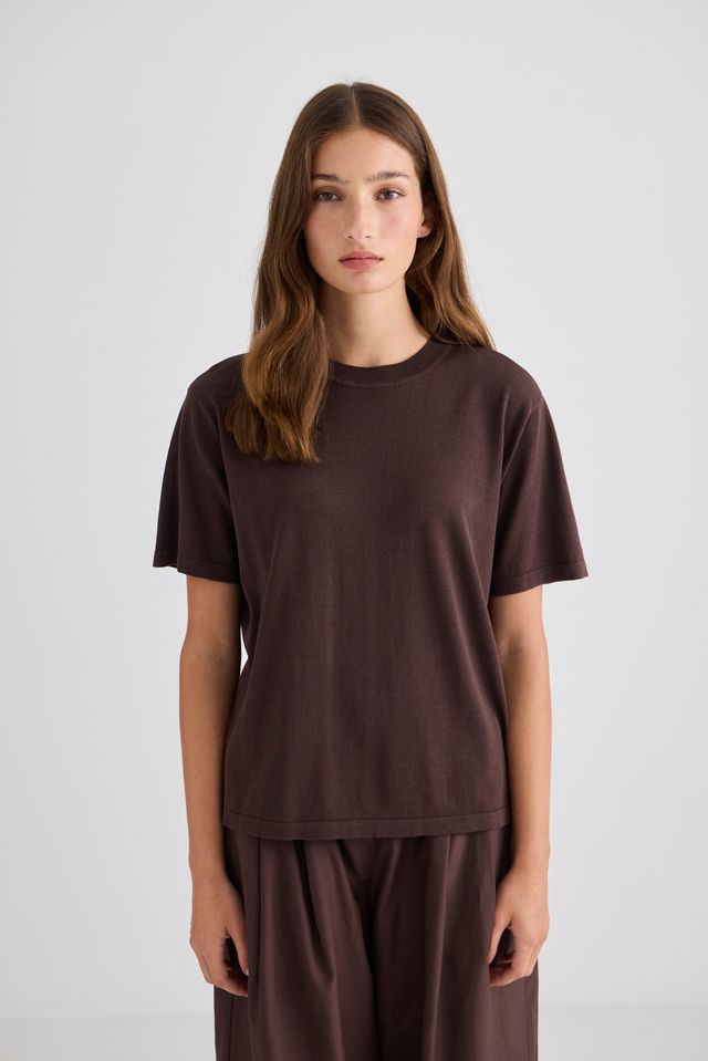 Laing Noor Knit - Chocolate Hyde Boutique