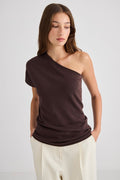 Laing Signe Top - Chocolate Hyde Boutique