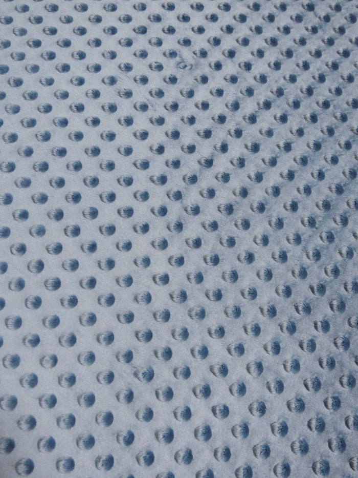 Lime Green Minky Dimple Dot Baby Soft Fabric / Sold By The Yard