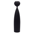 The Lotta candleholder emphasizes long luxurious lines and curvatures.