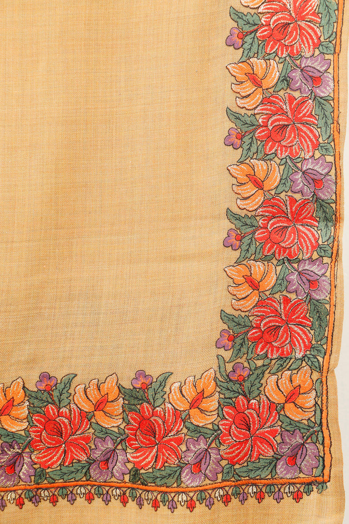 Machine Embroidery 4 Border Shawl – Practical Winter Shawl
