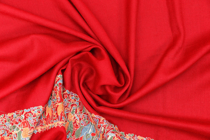 Machine Embroidery 4 Border Shawl – Versatile Daily Wear Shawl