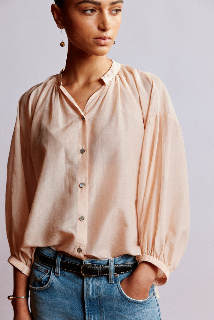 Mahsa Everyday Blouse - Blush Hyde Boutique