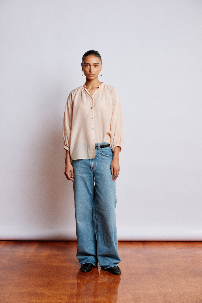 Mahsa Everyday Blouse - Blush Hyde Boutique