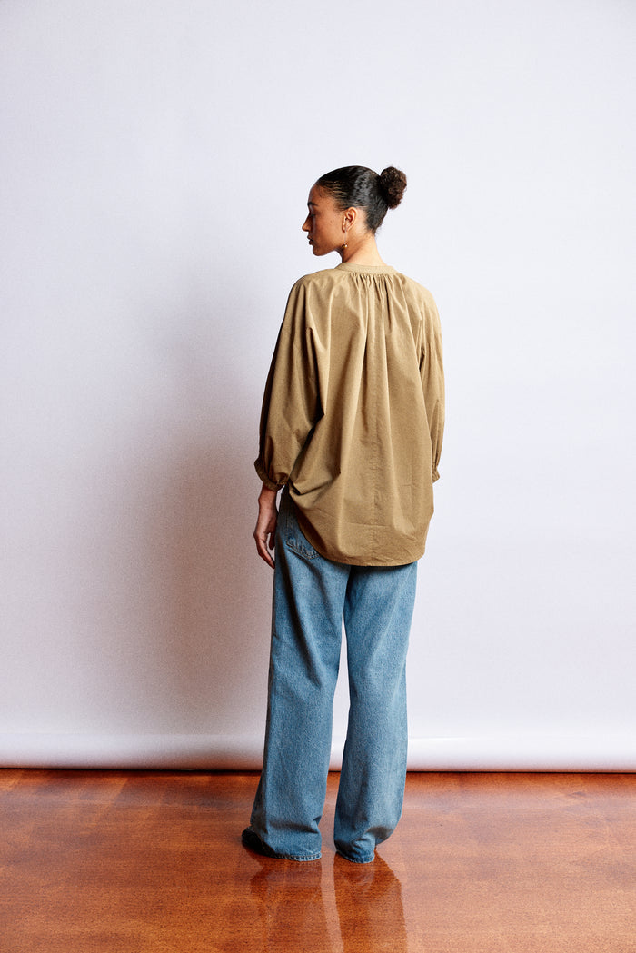 Måhsa Everyday Blouse - Kelp Hyde Boutique