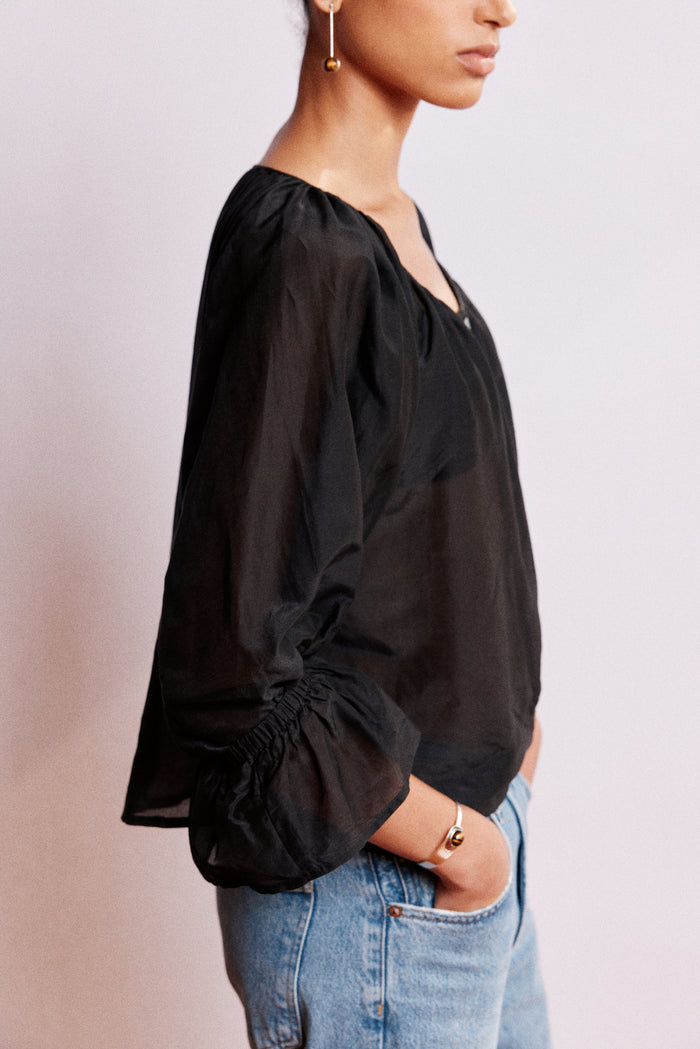 Måhsa House Bon Blouse - Black Hyde Boutique