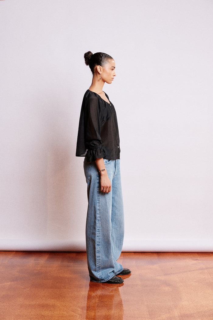 Måhsa House Bon Blouse - Black Hyde Boutique