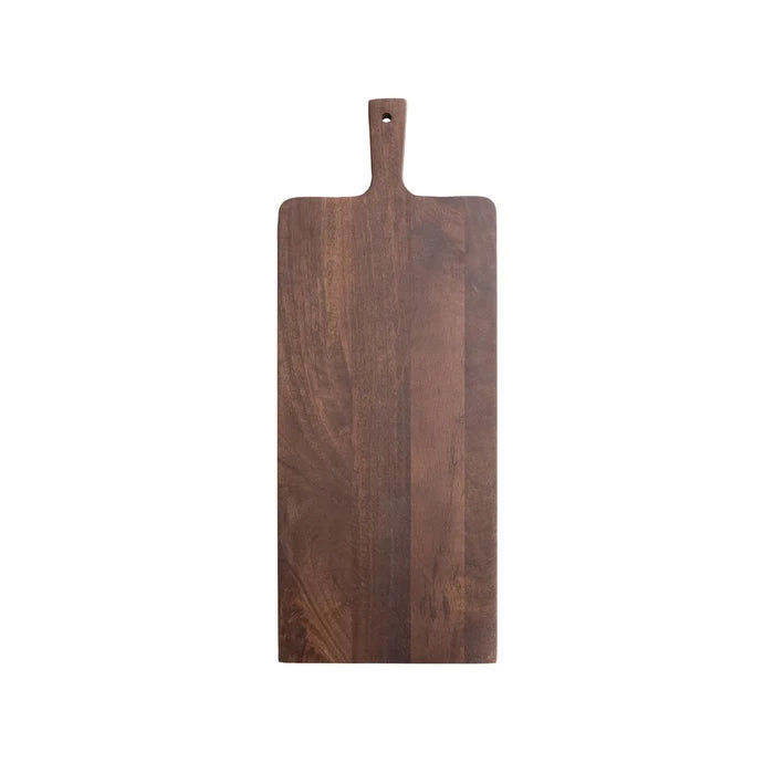 Mango Wood Cheese/Cutting Board with Handle