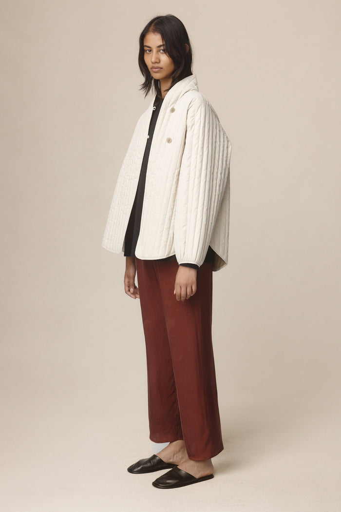 Marle Agnes Reversible Jacket - Putty/Sage Green Hyde Boutique