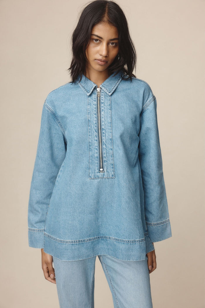 Marle Fior Shirt - Classic Wash Hyde Boutique