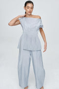 Marle Jude Top - Bleu Stripe Apparel > Women > Clothing > Shirts & Tops > Tops > Casual Tops > Marle Hyde Boutique