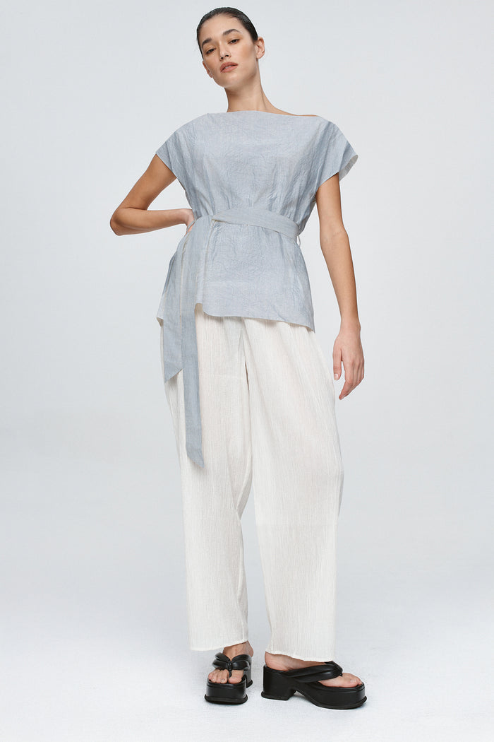 Marle Jude Top - Bleu Stripe Apparel > Women > Clothing > Shirts & Tops > Tops > Casual Tops > Marle Hyde Boutique
