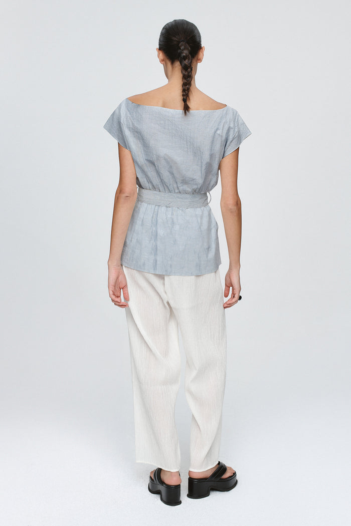 Marle Jude Top - Bleu Stripe Apparel > Women > Clothing > Shirts & Tops > Tops > Casual Tops > Marle Hyde Boutique