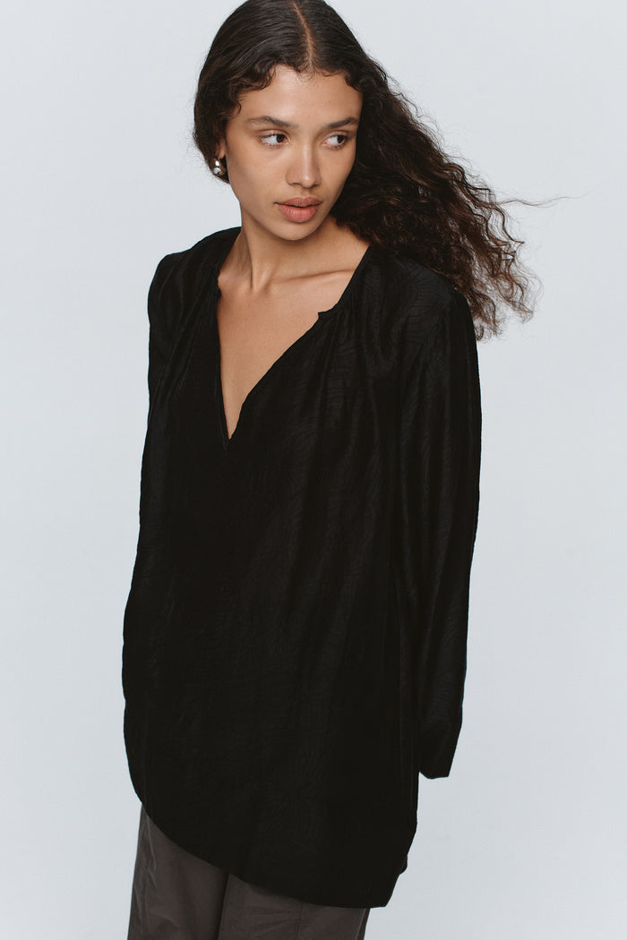 Marle Lottie Top - Black Apparel > Women > Clothing > Shirts & Tops > Tops > Casual Tops > Marle Hyde Boutique