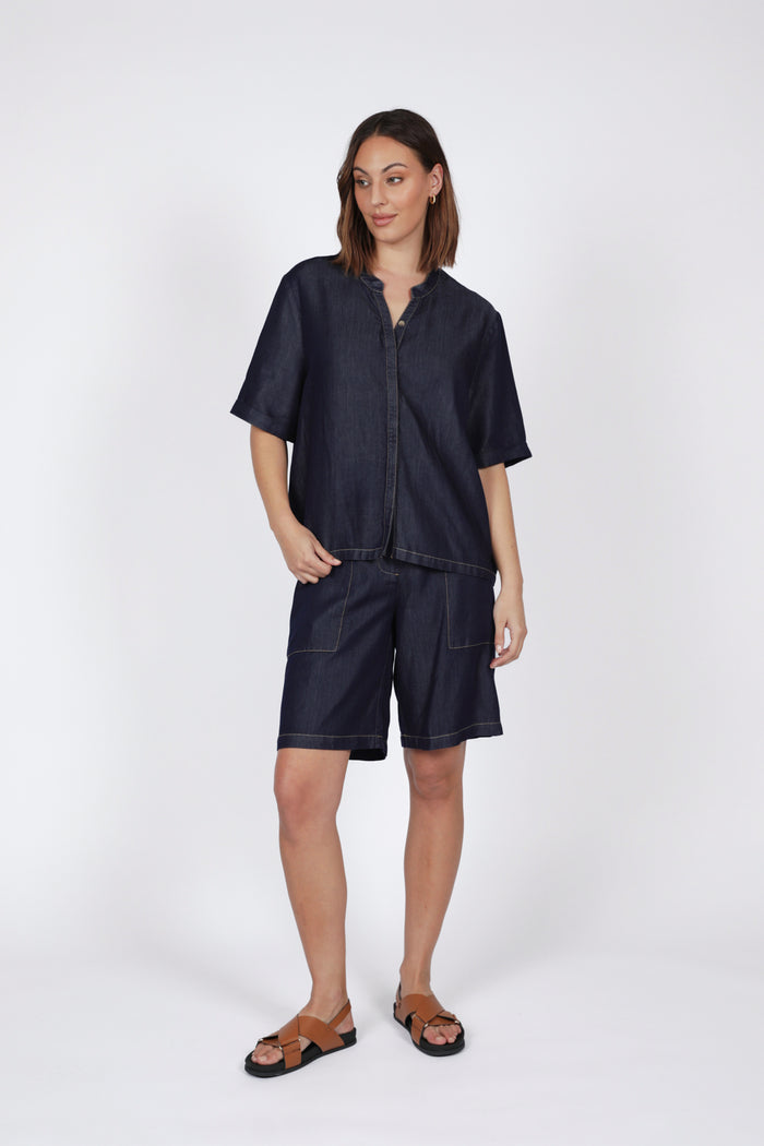 Marlow Axis Top - Indigo Hyde Boutique