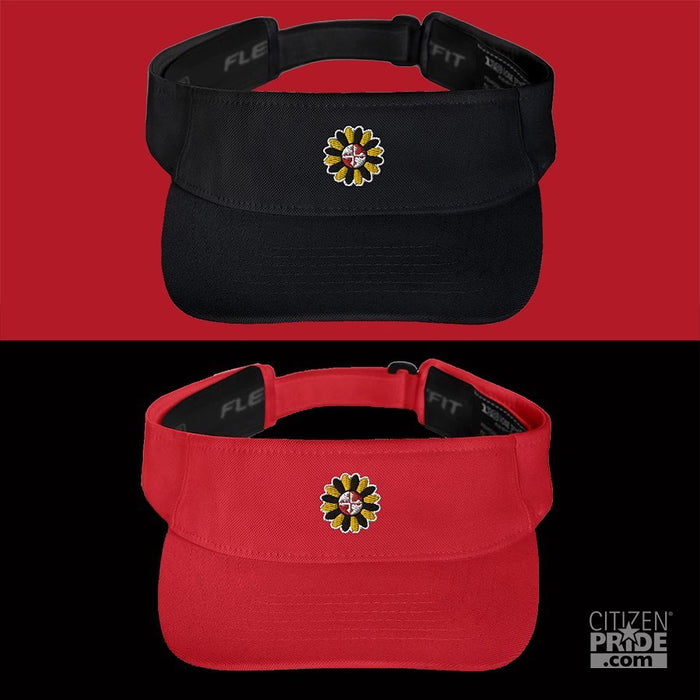 Citizen Pride Maryland Power Flower Visor