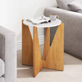 Morse Marble Nightstand Table Canva Home