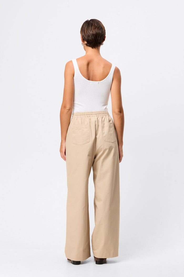 Mossman Fine Line Knit Tank - White Apparel > Women > Clothing > Tops > Knit Tanks > Mossman Hyde Boutique