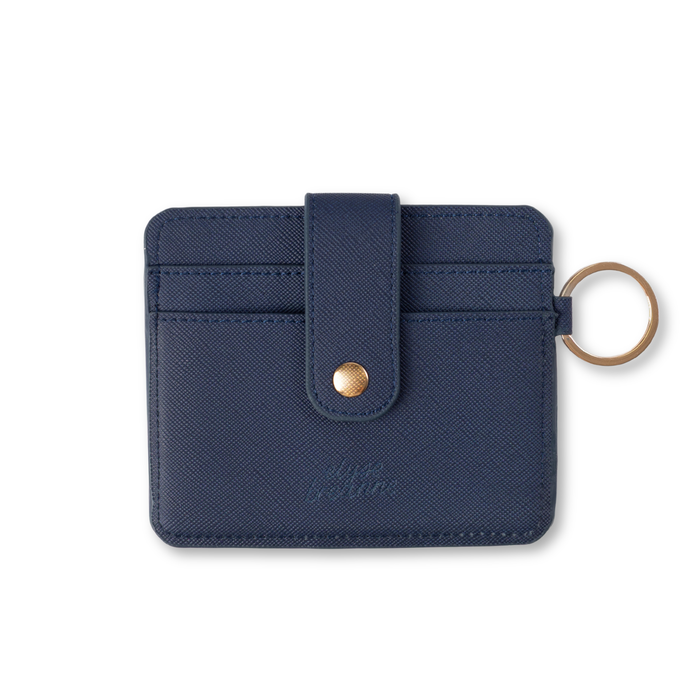 Navy Card Wallet