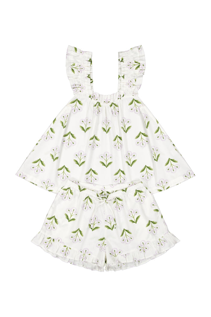 Piyama Nicolette Sleep Set - Cotton Modal - Dandelion Lilac — view 2