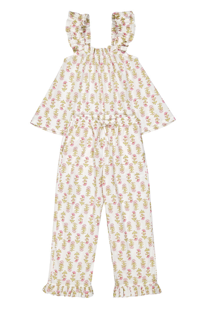 Piyama Nicolette Sleep Set - Pants - Lotus Flower — view 3