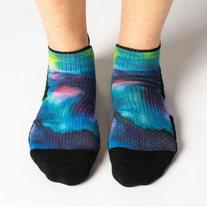 Viasox Night Nature Ankle Compression Socks 5-Pack Bundle side view