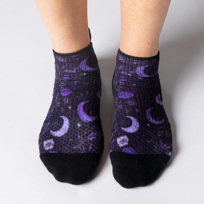 Viasox Night Nature Ankle Compression Socks 5-Pack Bundle stretched display