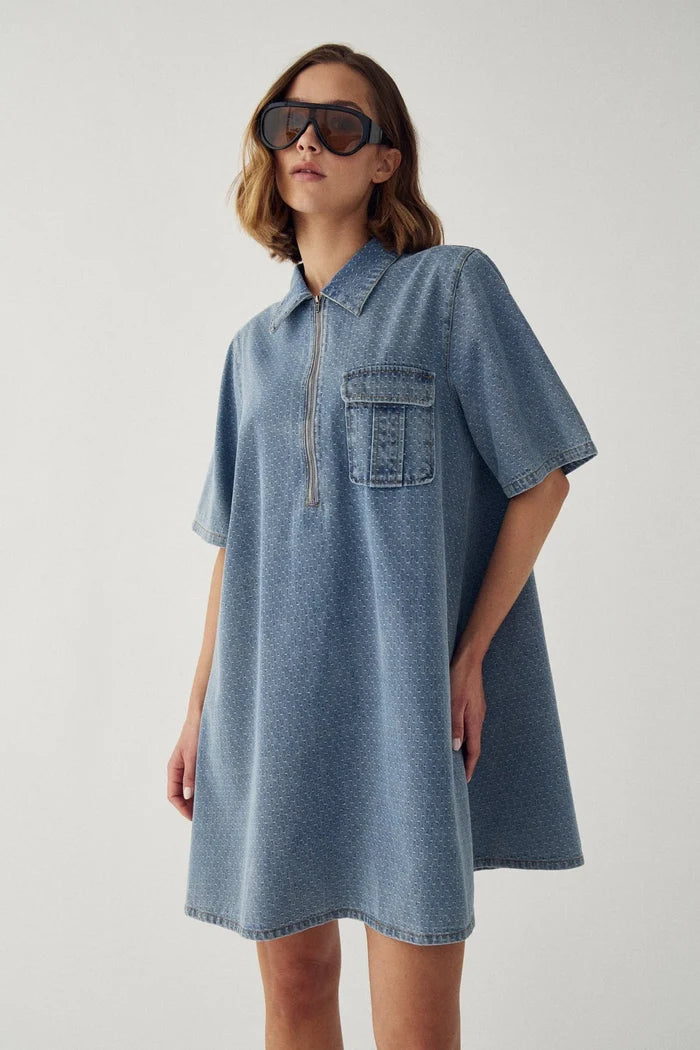 Noella New Jozie Dress - Light Blue Hyde Boutique