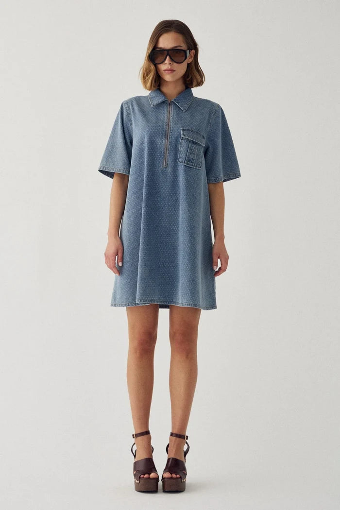 Noella New Jozie Dress - Light Blue Hyde Boutique