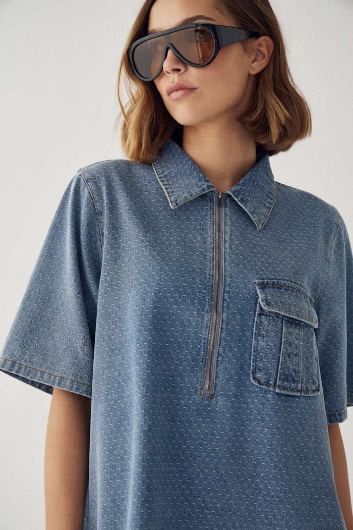 Noella New Jozie Dress - Light Blue Hyde Boutique