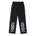 Off White Arrow Printed Trousers Straight Loose Casual Pants #1072