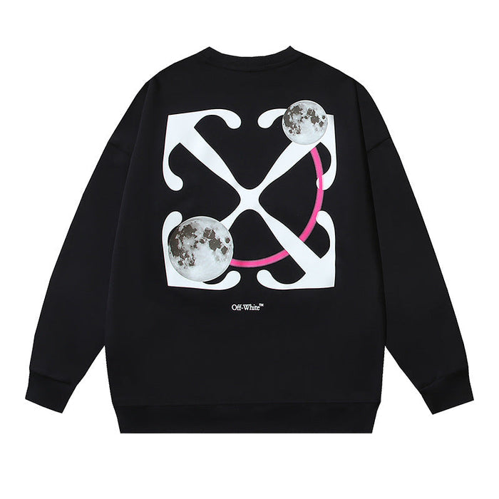 Off White Logo Cotton Sweatshirts