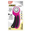Olfa 45mm Ergonomic Rotary Cutter Magenta
