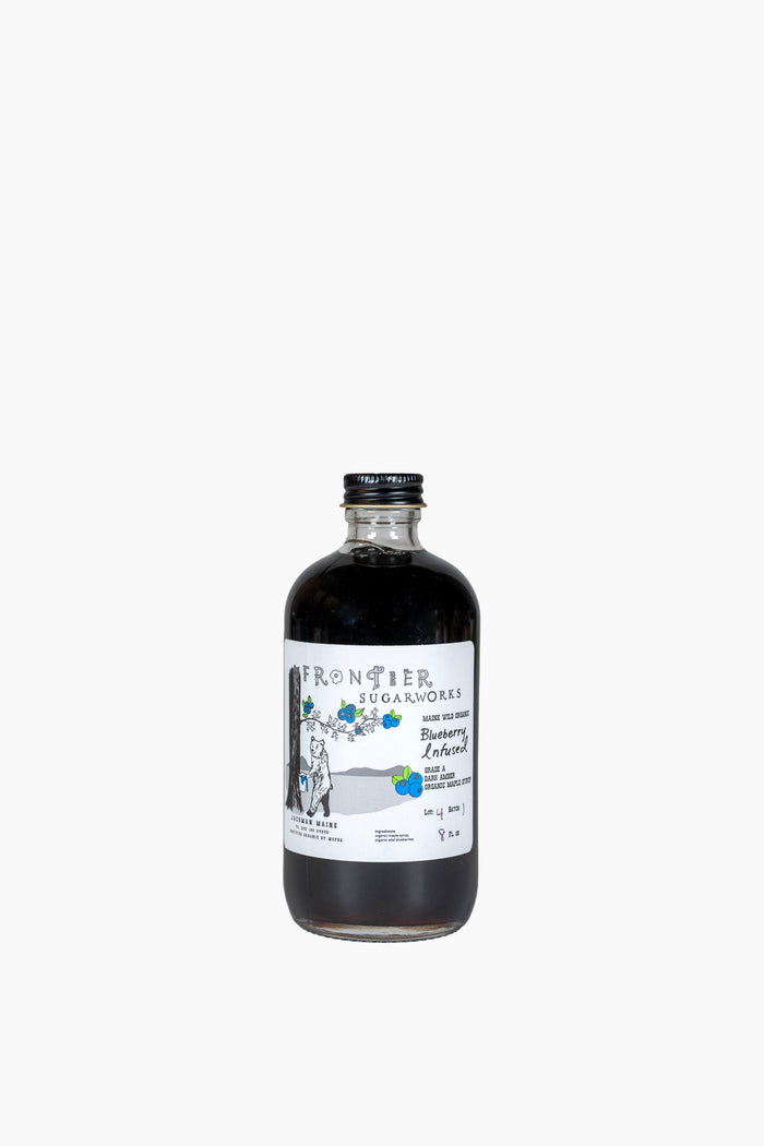 Organic Blueberry-Infused Maple Syrup