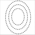 Oval Quilt Stencil