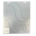 Paisley Series 3", 5", and 7"Quilt Stencil