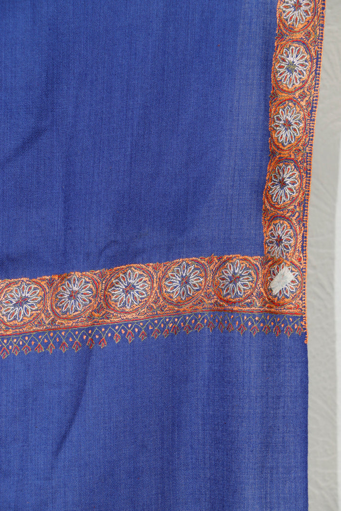 Pashmina Sui Border Shawl, 45 x 90 inches