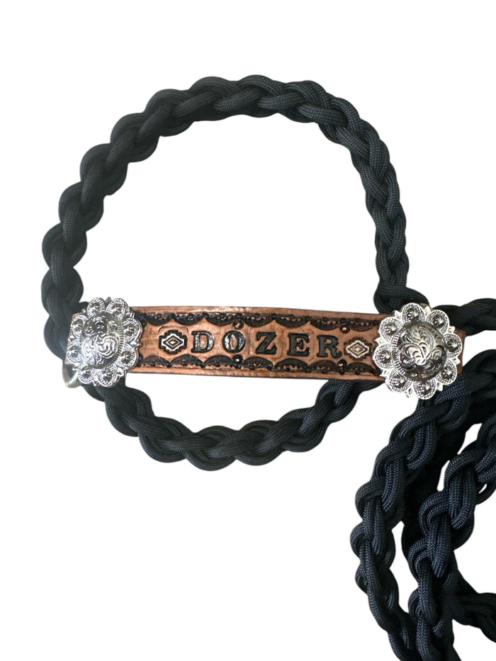 Personalized sheep, lamb, or goat halter. - Tiffanys Braided Tack LLC