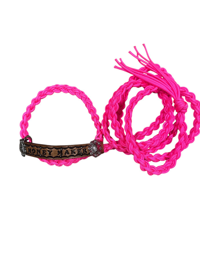 Personalized sheep, lamb, or goat halter. - Tiffanys Braided Tack LLC