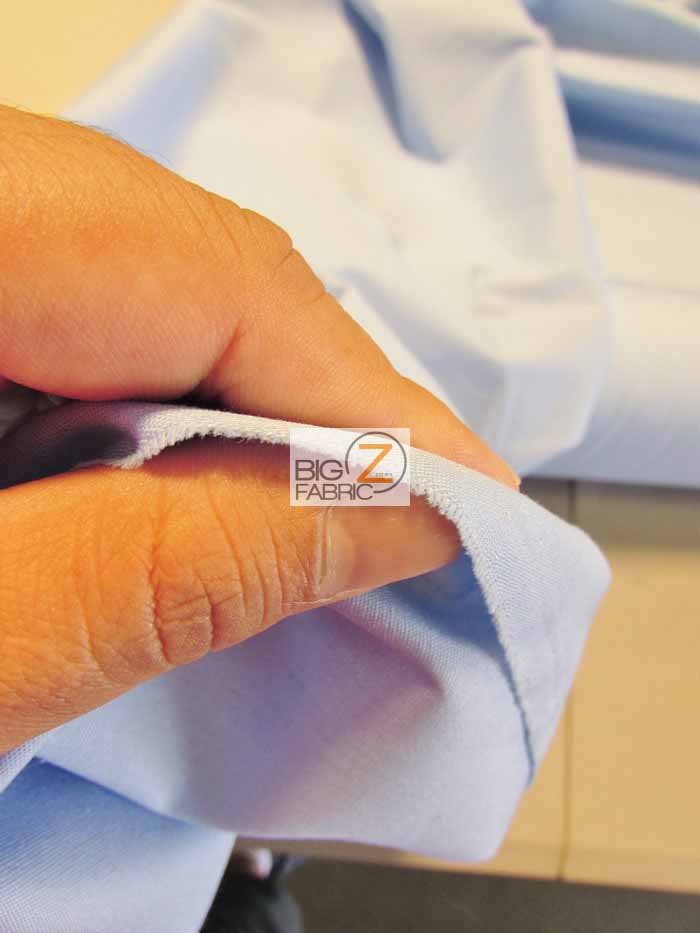 Poly Cotton Fabric Solid Heavyweight Uniform / Brown / Sold By The Yard
