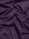 Poly Cotton Solid Fabric 58"/60" Width / Eggplant / Sold By The Yard