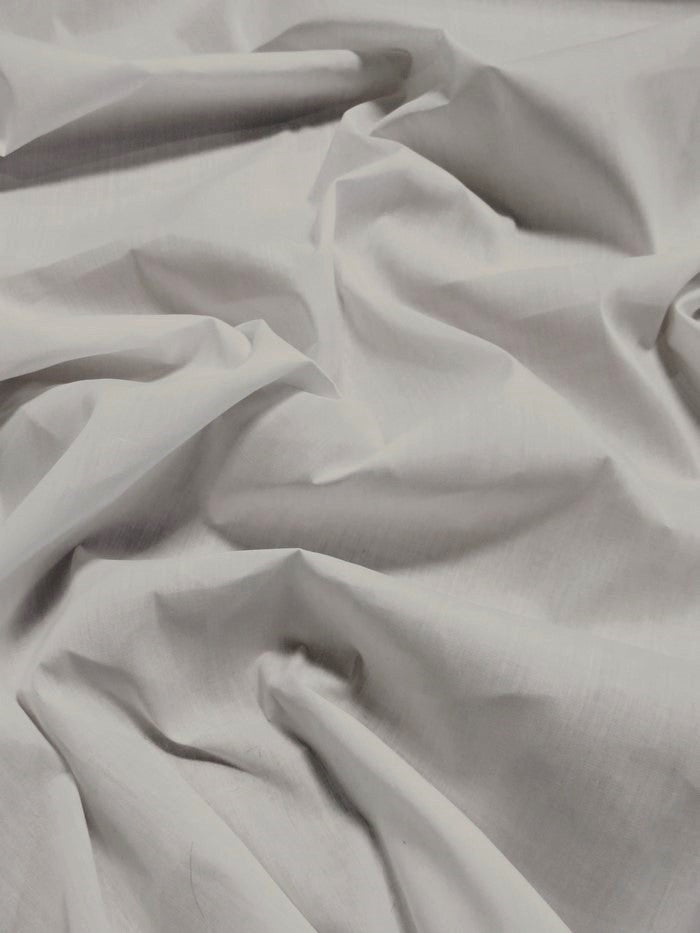 Poly Cotton Solid Fabric 58"/60" Width / Gray / Sold By The Yard