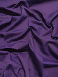Poly Cotton Solid Fabric 58"/60" Width / Purple / Sold By The Yard