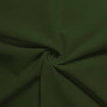 Ponte De Roma Jersey Knit Spandex Fabric / Olive / Sold By The Yard