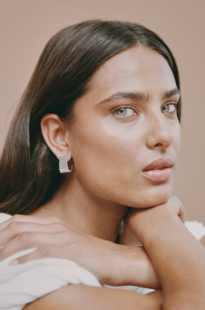 Porter Turtle Earrings - Silver Accessories > Women > Jewellery > Earrings > Hoop Earrings > Porter Hyde Boutique