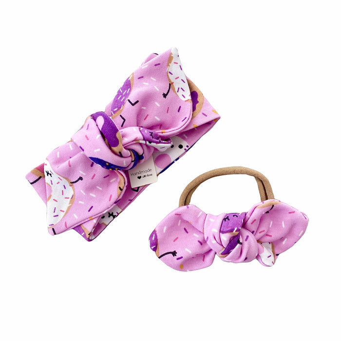 Purple Donuts Leggings and/or Headbands