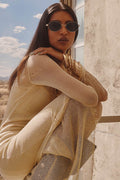 QUAY Anyways Sunglasses - Gold Frame/Smoke Lens