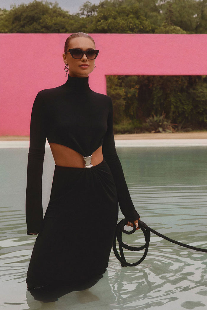QUAY Set in Stone Sunglasses - Dark Tort/Dark Fawn